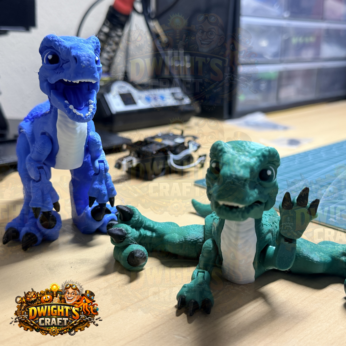 Jurassic Origins a Dwight's Craft Series Raptors
