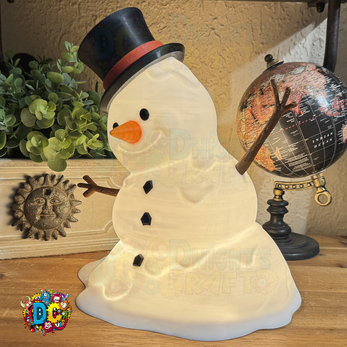 melty snow man