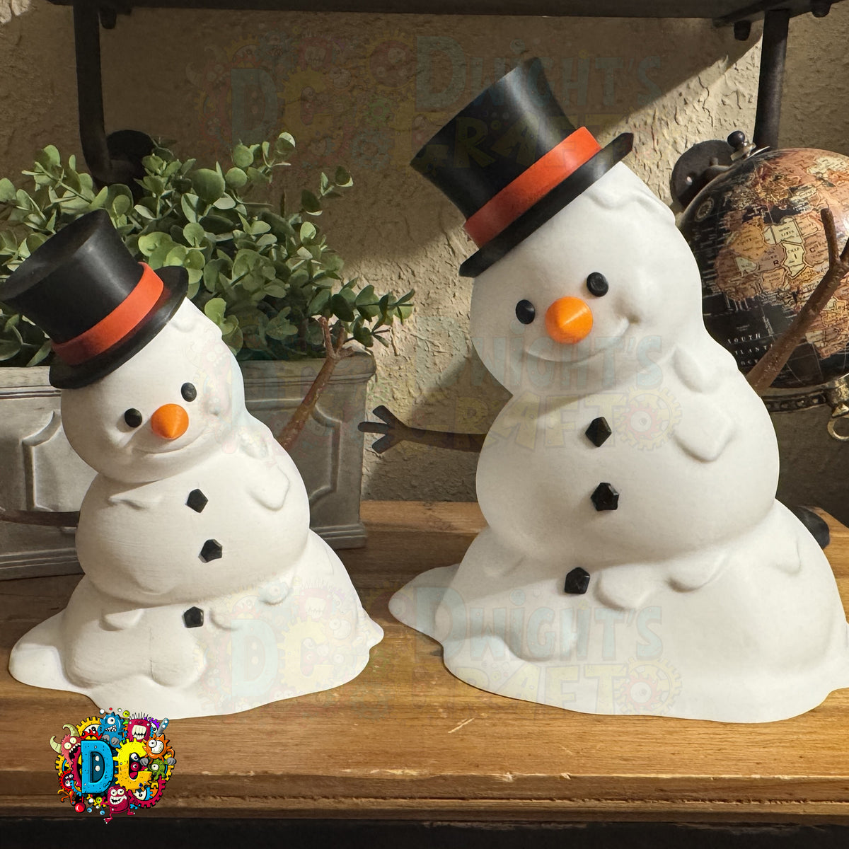 melty snow man