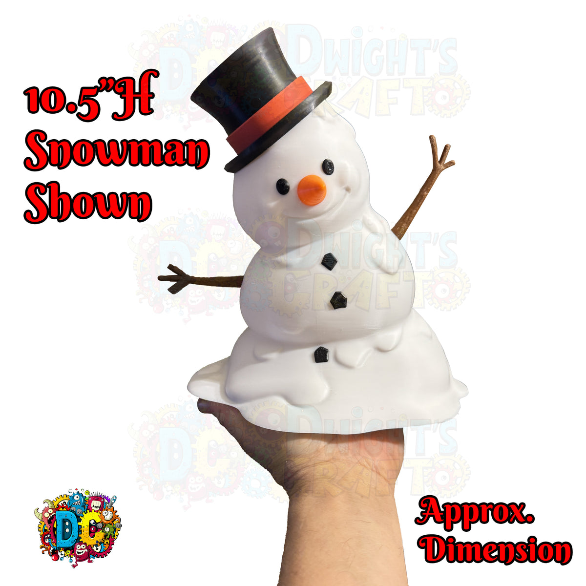 melty snow man