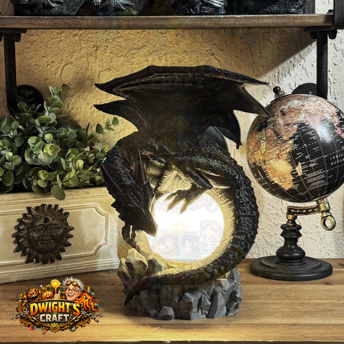 Dragon Moon Lamp