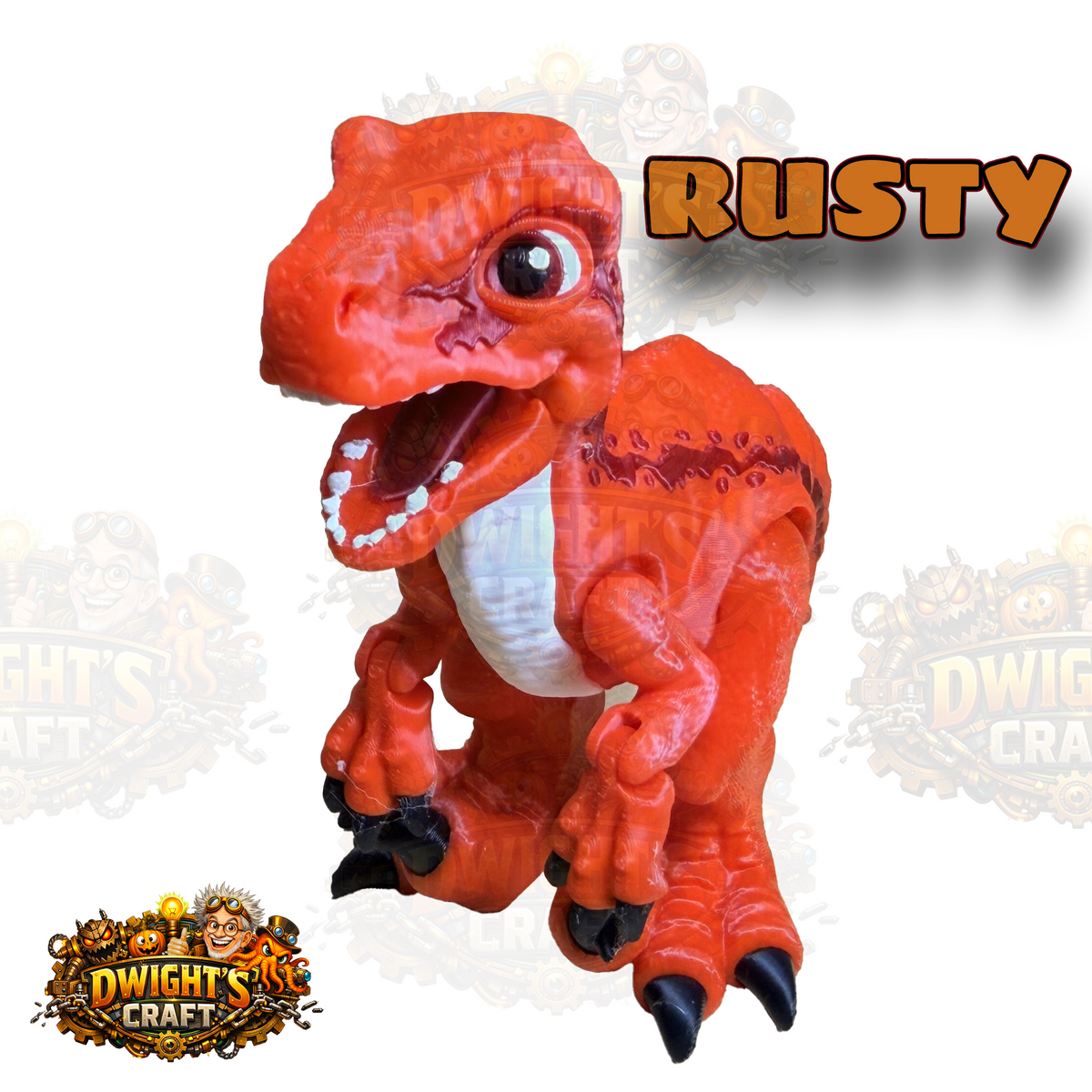 Jurassic Origins a Dwight's Craft Series Raptors