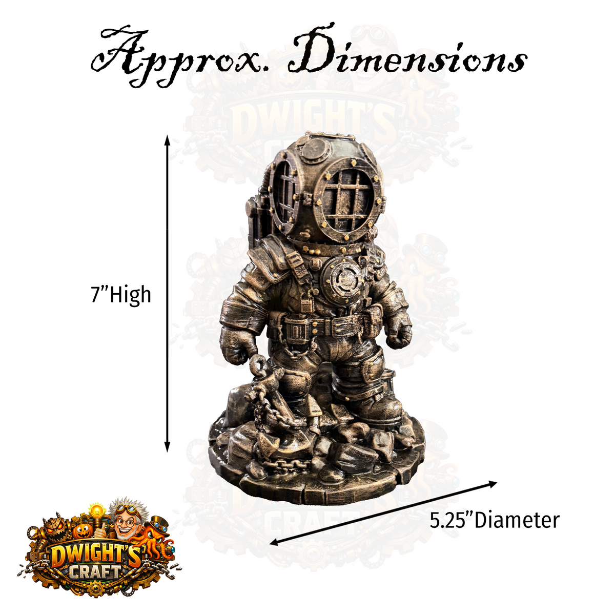 deep sea diver dimensions