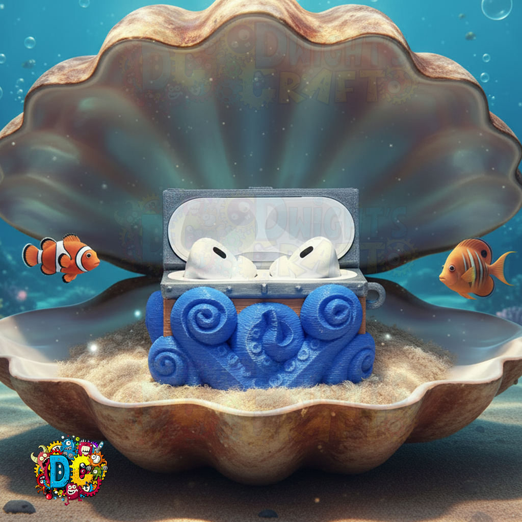 Ocean Relics: Octopus AirPods Holder