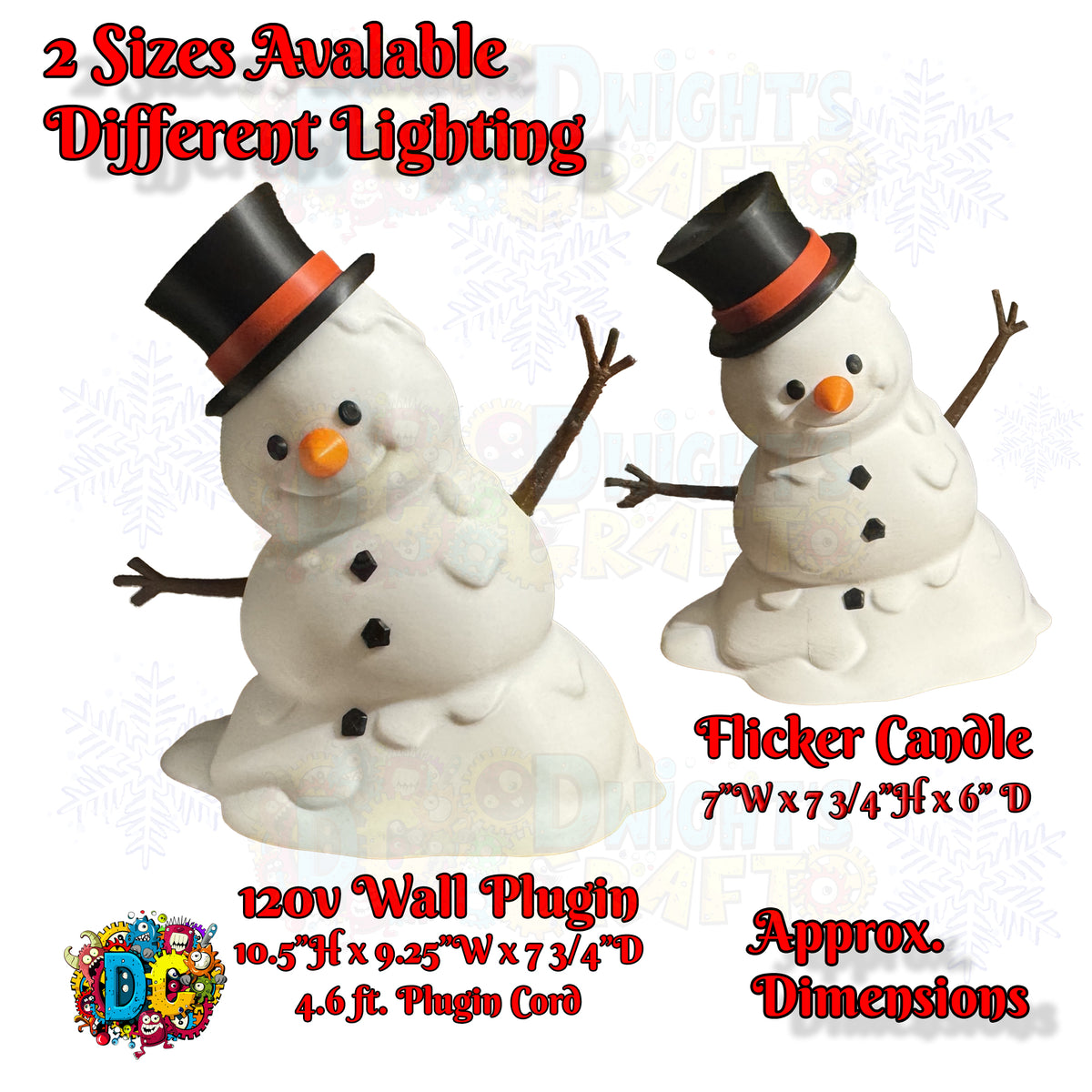 melty snow man