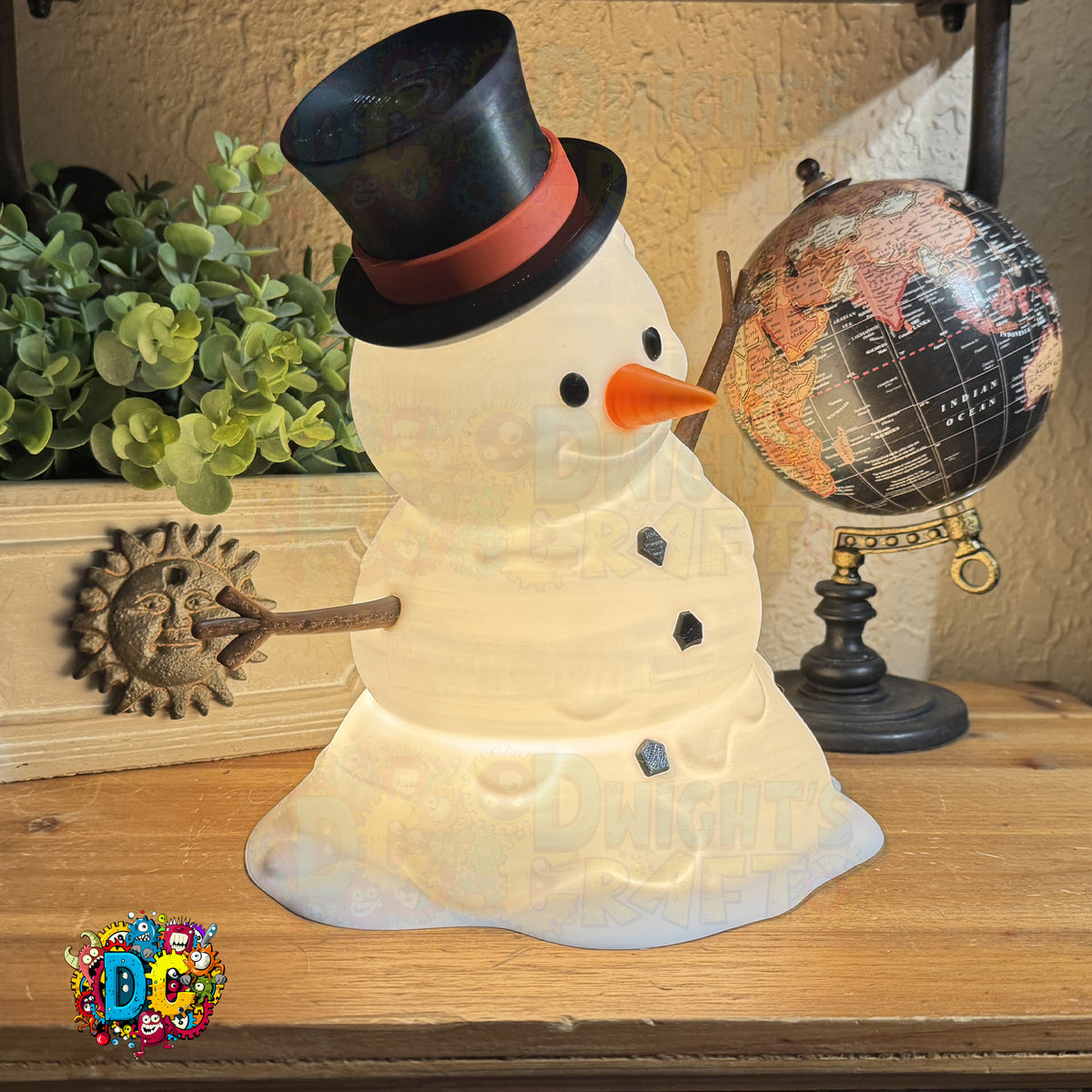 melty snow man