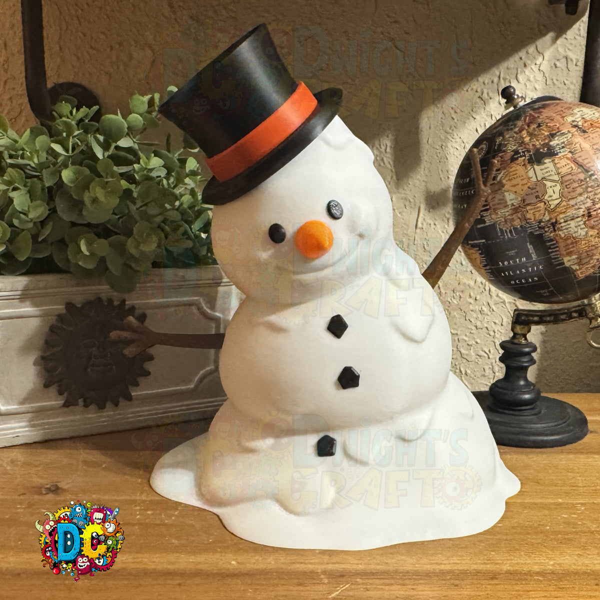 melty snow man