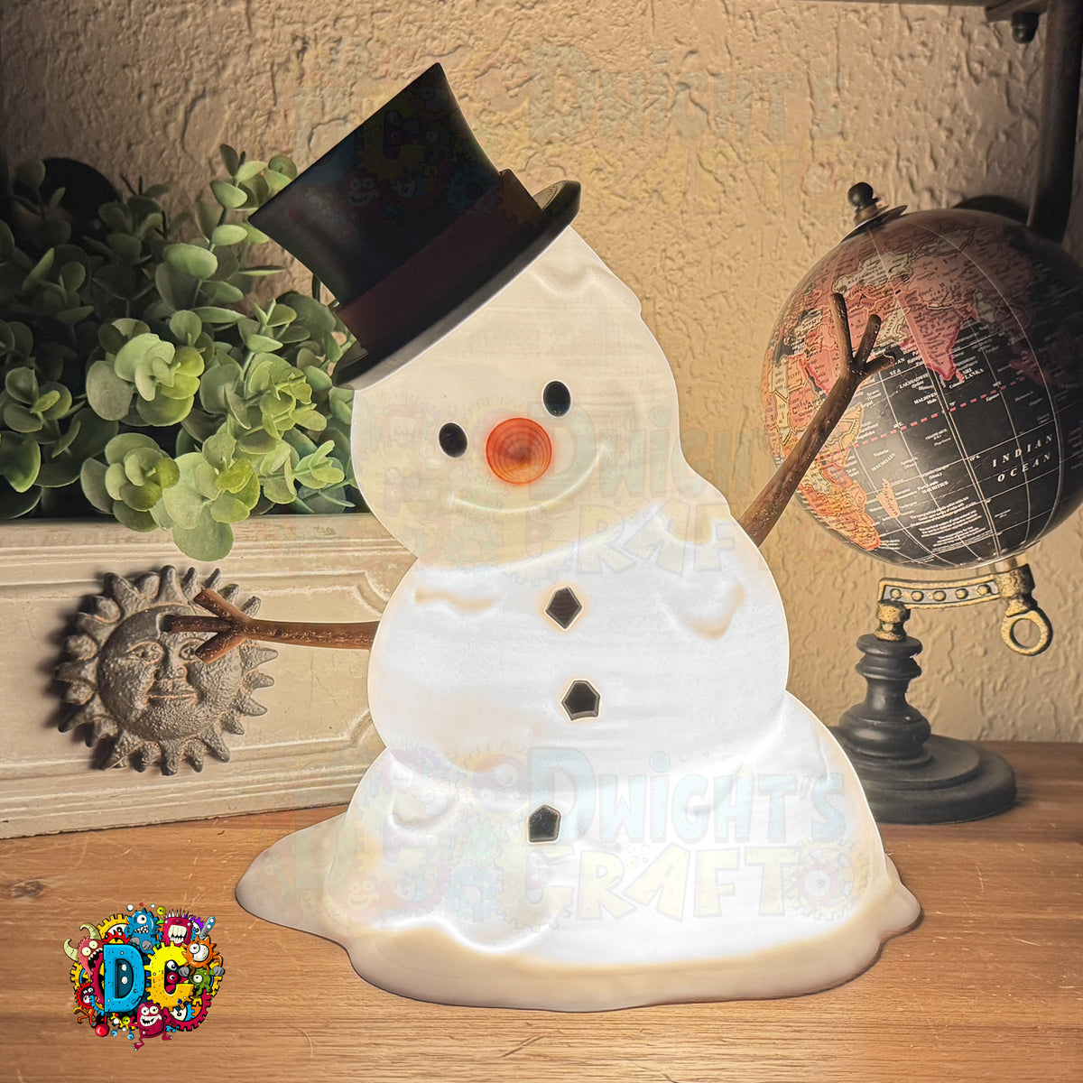 melty snow man