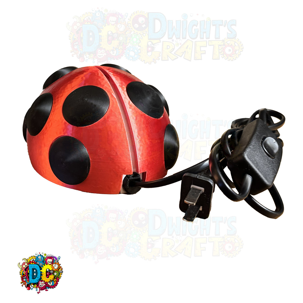 Magical Ladybug Nightlight – Wing‑Opening Glow Lamp for Kids & Toddlers