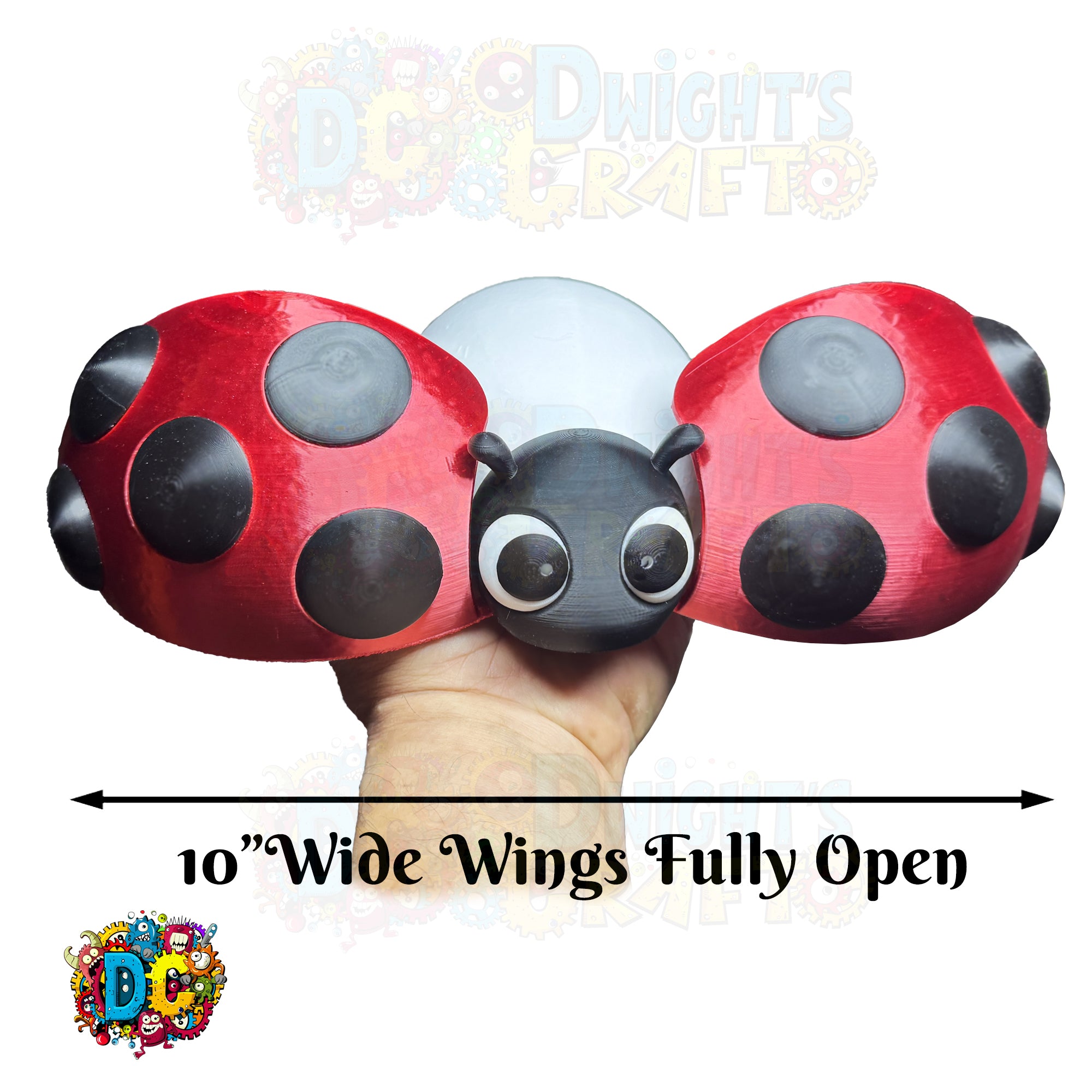 Magical Ladybug Nightlight – Wing‑Opening Glow Lamp for Kids & Toddlers