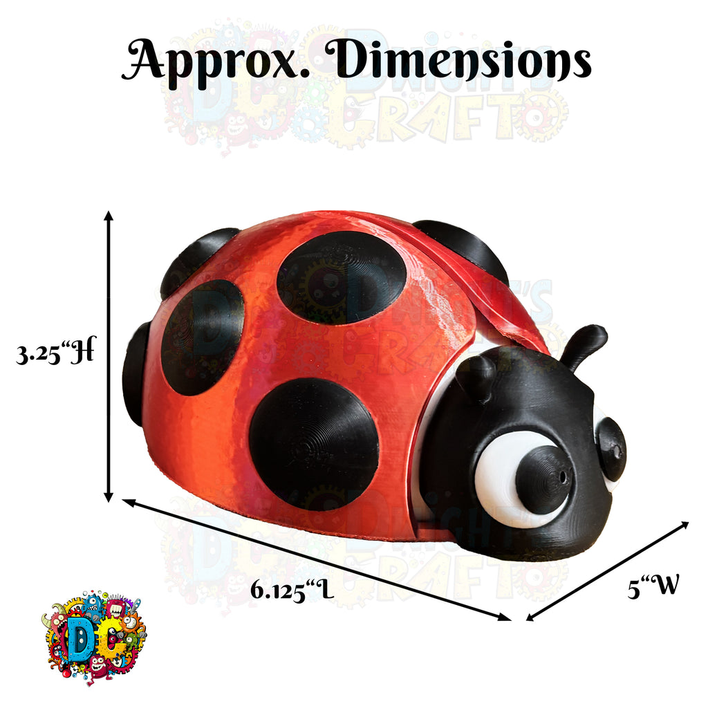 Magical Ladybug Nightlight – Wing‑Opening Glow Lamp for Kids & Toddlers