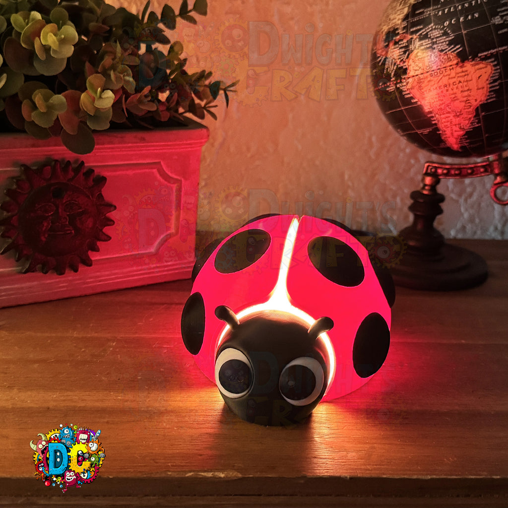 Magical Ladybug Nightlight – Wing‑Opening Glow Lamp for Kids & Toddlers