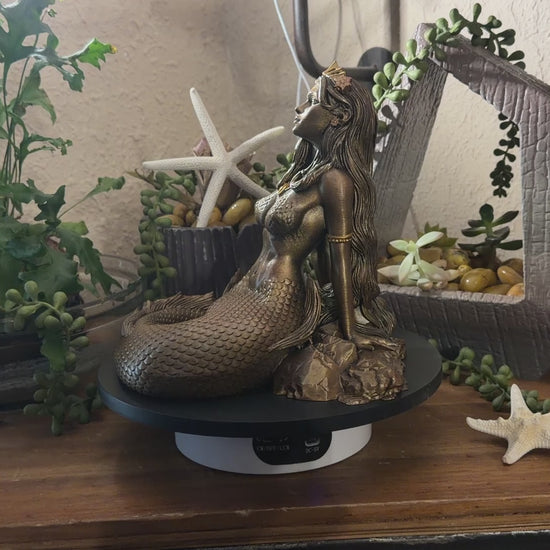 mermaid figurine