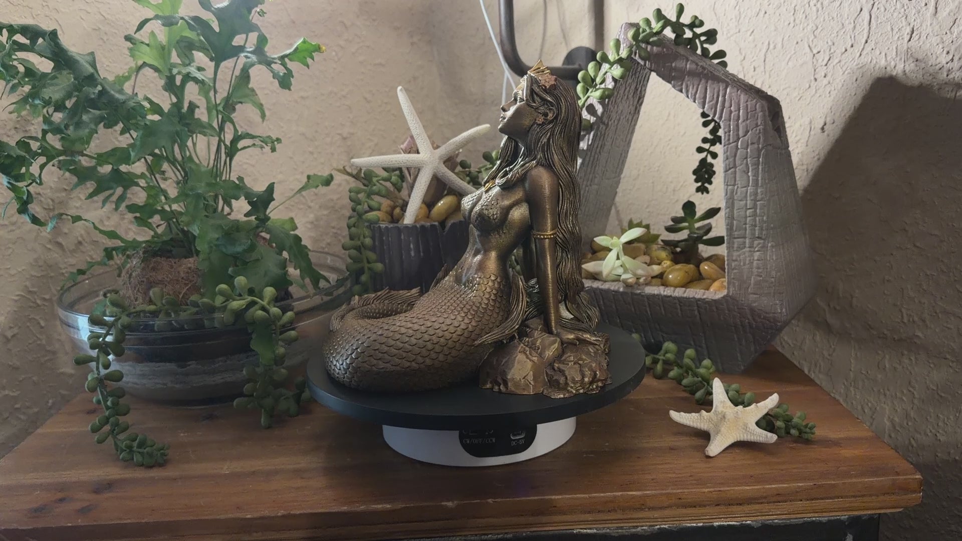 mermaid figurine