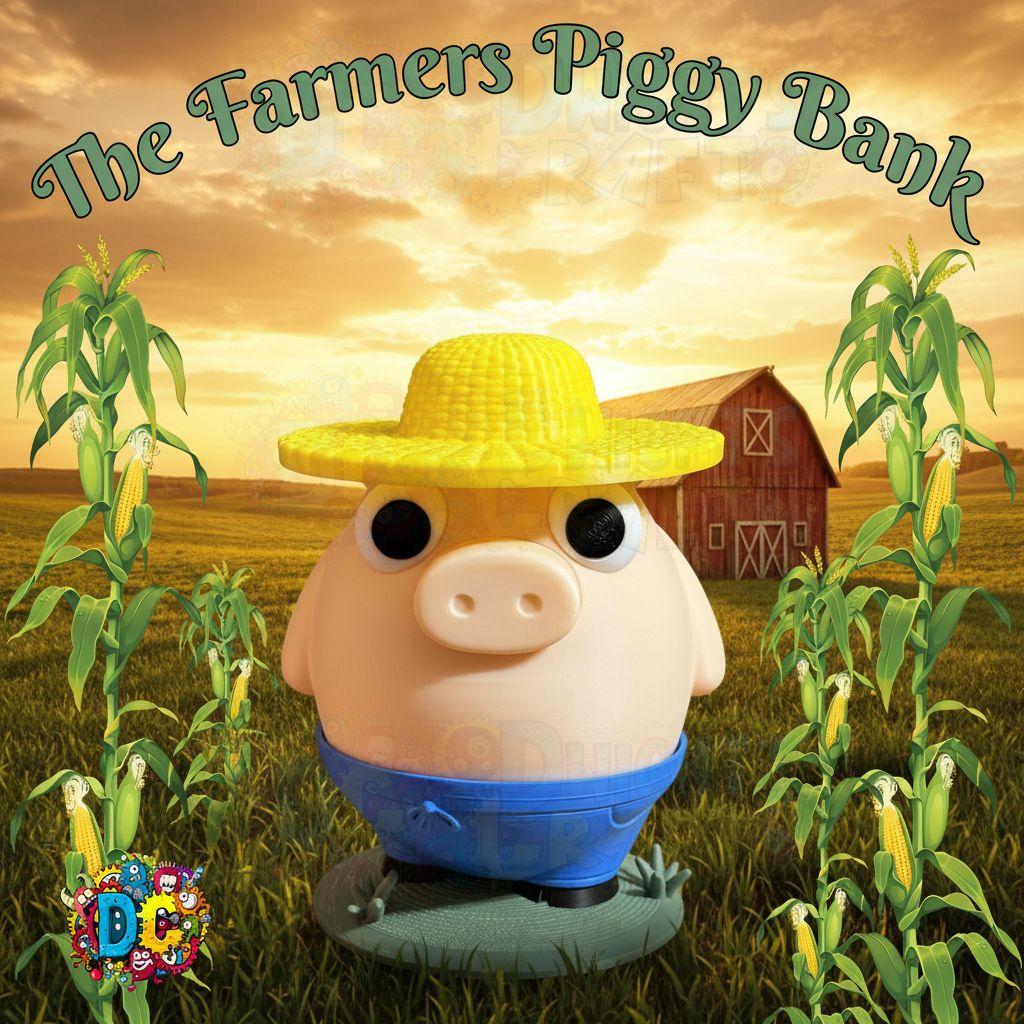 The Farmers Piggy Bank - Farm Scene