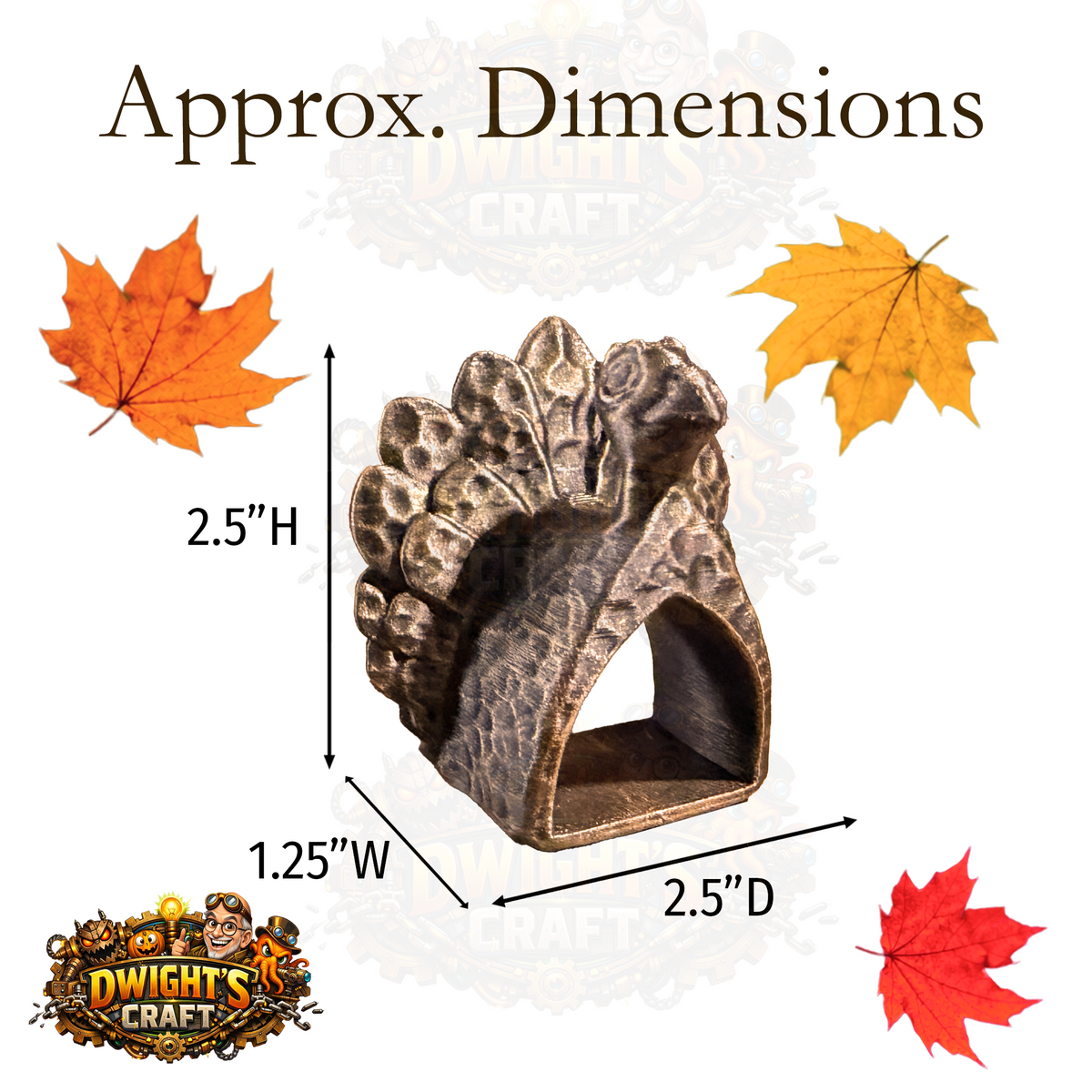 Turkey napkin holder for thanksgiving