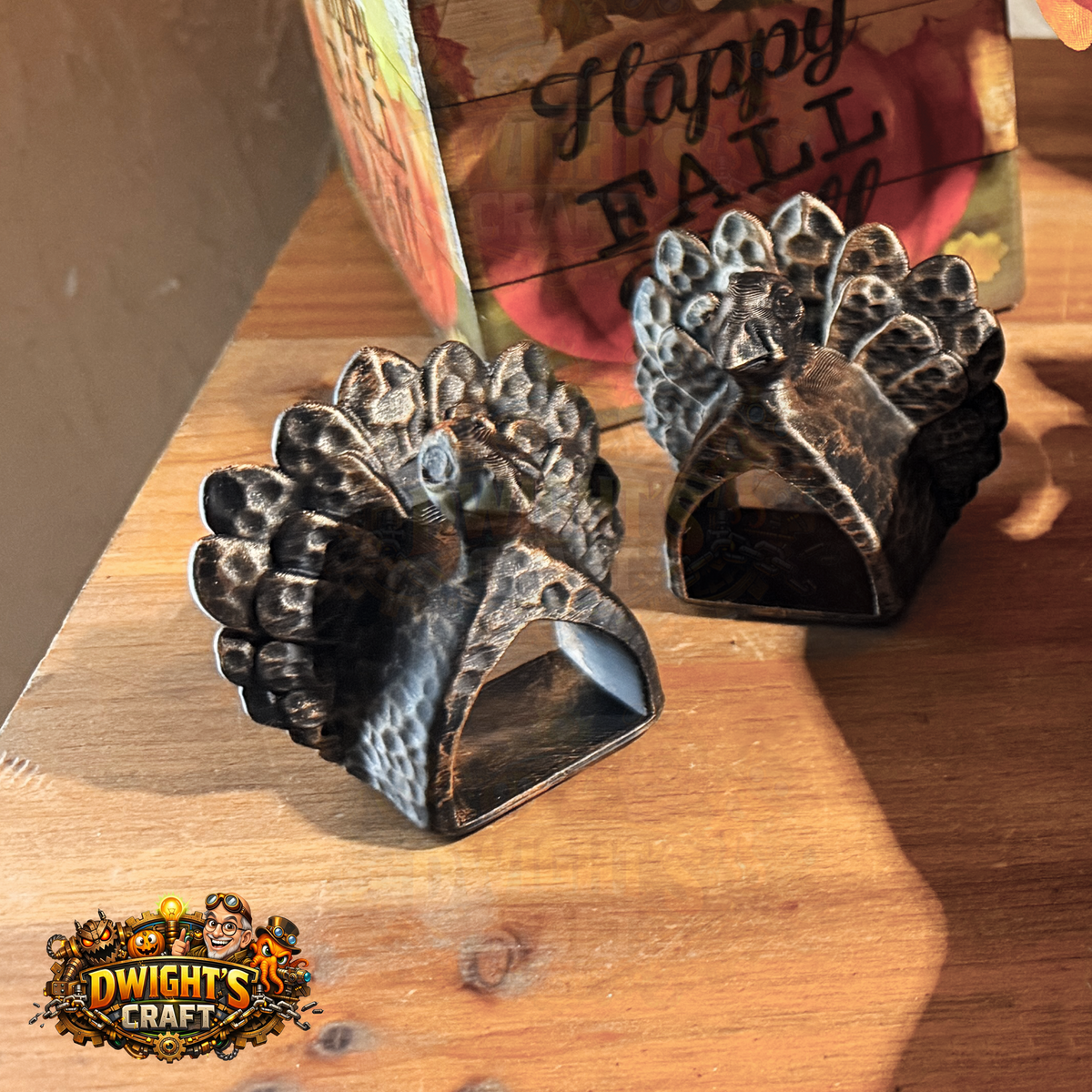 Turkey napkin holder for thanksgiving